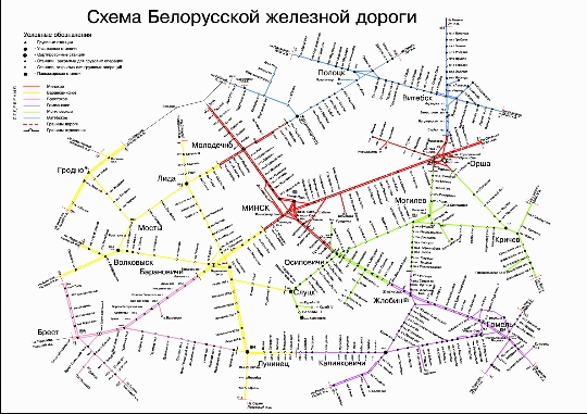 Железные дороги Беларуси